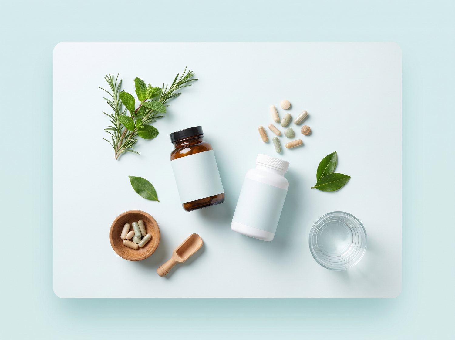 Supportive natural products and protocols